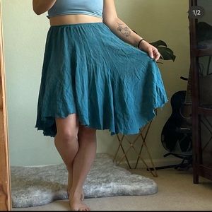 asymmetric fairy skirt